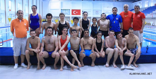 ENGELLİLER YÜZME TAKIMI ALANYA'DA