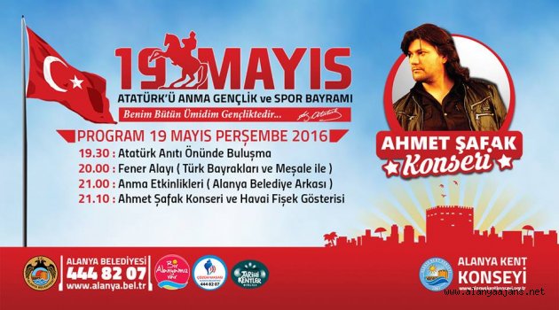 19 Mayıs'a özel konser