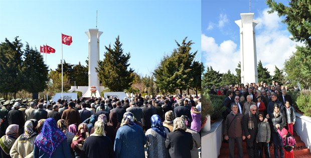 1912 ÇATALCA ŞEHİTLERİ ANILDI