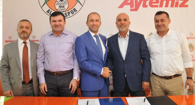 Alanyaspor'un isim sponsoru Aytemiz oldu