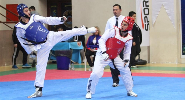 Tekvando şampiyonası sona erdi