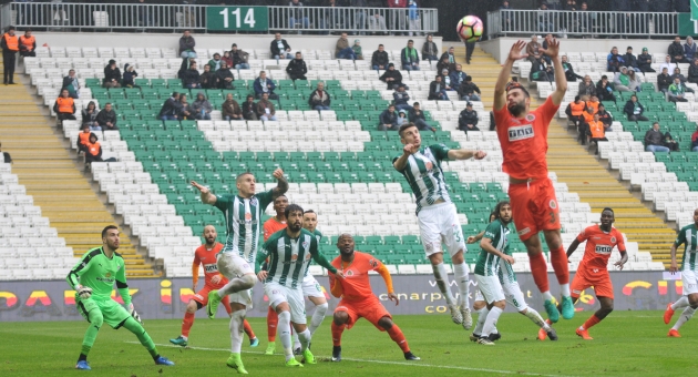Bursaspor- Alanyaspor: 1 - 3