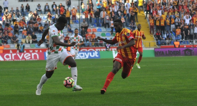 Alanyaspor'da deplasmanda eli boş döndü