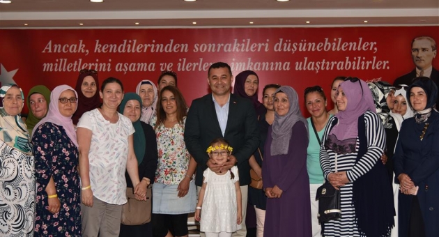 Kardeş Şehirden Cami Derneğinde Ziyaret