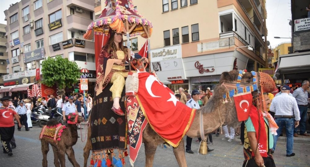 Festivale Yörük göçü damgasını vurdu....