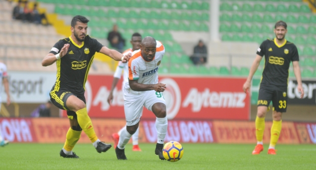 Alanyaspor - Evkur Yeni Malatya : 1-0