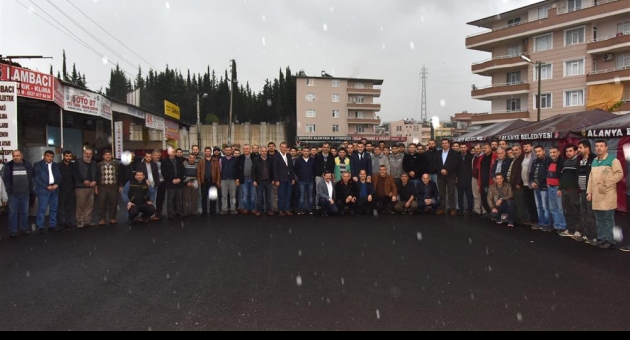 Yücel'e Esnaf Desteği