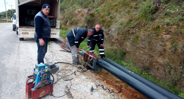 Çıplaklı’nın içme suyu hattı yenileniyor