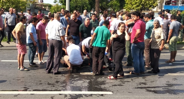Alanya'da feci kaza 2 ağır yaralı
