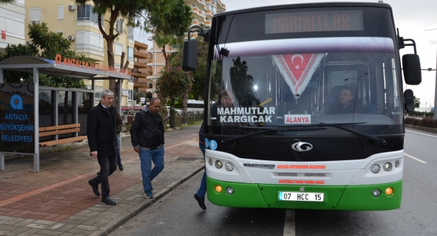 Alanya'ya 8 yeni otobüs