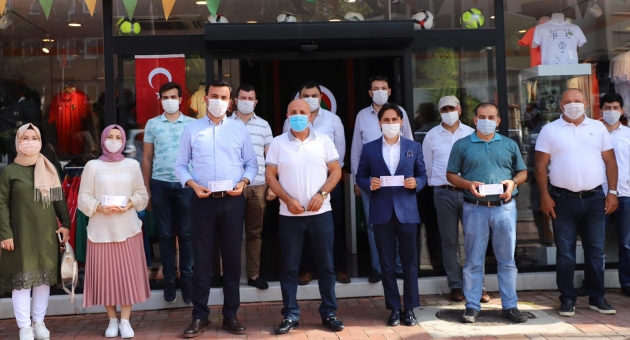 AK PARTİ 500 ALANYASPOR ANI BİLETİ ALDI