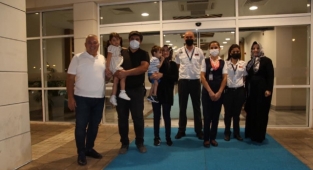 Ahmet bebek Alanya’ya döndü