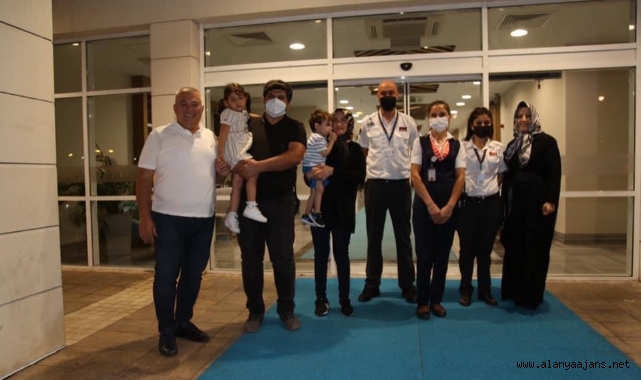 Ahmet bebek Alanya’ya döndü