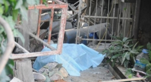 Alanya'da boya yapılan sitede iskele çöktü: 1 ölü, 1 yaralı