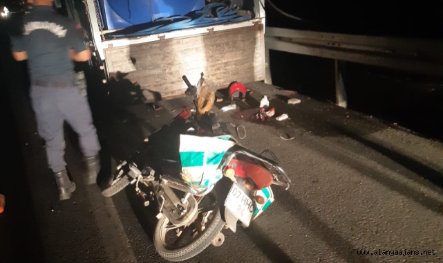 Alanya'da feci kaza! 1 ağır yaralı
