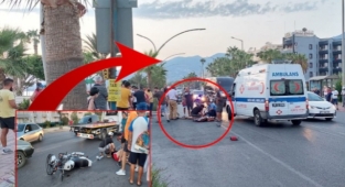 Alanya'da feci kaza: 1'i ağır 2 yaralı!