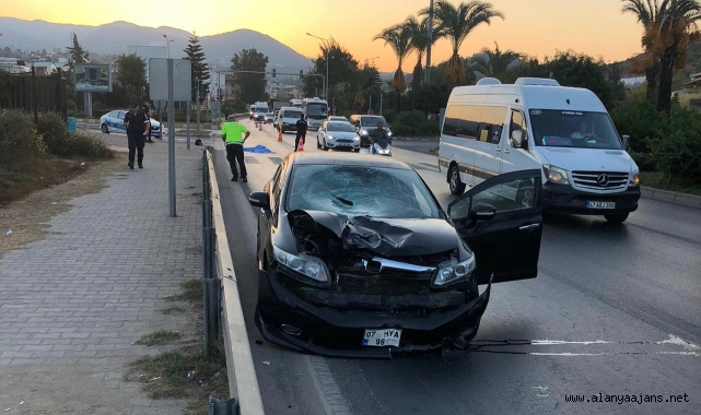 Alanya’da feci kaza: 1 ölü