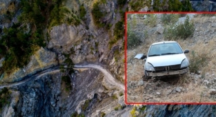 Alanya'da feci kaza!