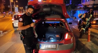 Alanya'da gürültü yapan araçlara sıkı denetim