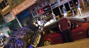 Alanya'da korkutan kaza!