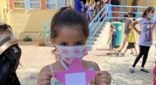 Alanya'da minikler okullarına kavuştu