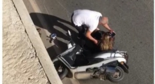 Alanya’da motosiklet kazası: 1 yaralı