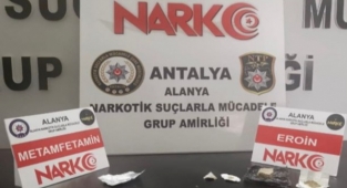 Alanya’da polis uyuşturucuya geçit vermiyor