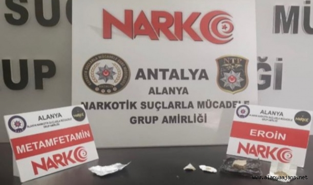 Alanya’da polis uyuşturucuya geçit vermiyor