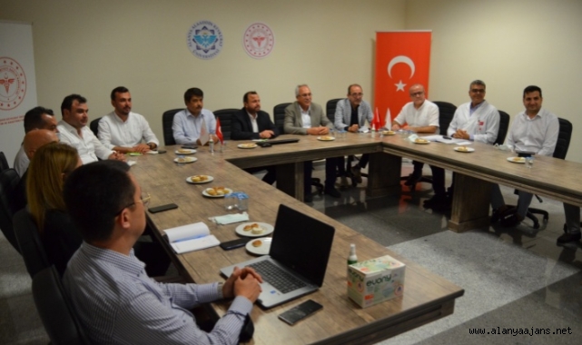 Alanya’da sağlık yatırımları masaya yatırıldı