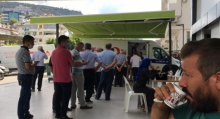 Alanya’da şoförlere uyuşturucu testi