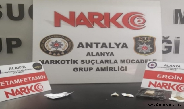 Alanya’da uyuşturucu operasyonu