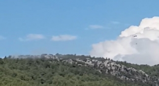 Alanya’da yangın paniği!