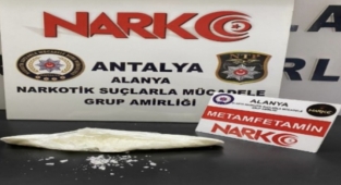 Alanya'da zehir taciri yakayı otogarda ele verdi