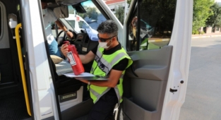 Alanya'daki servis araçları denetlenecek