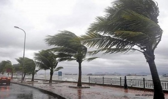 Alanya’ya sağanak yağmur uyarısı!