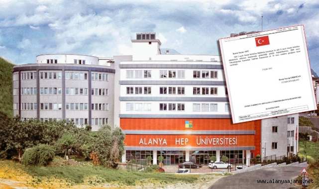 Alanya’ya yeni bir fakülte daha kuruldu