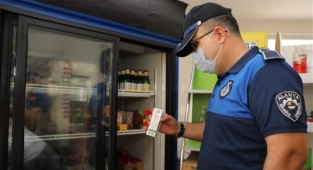 Alanya zabıtasından okul kantinlerine sıkı denetim