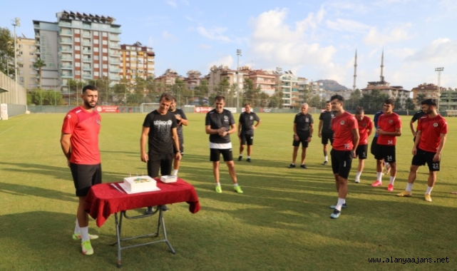 Aytemiz Alanyaspor, Galatasaray maçı hazırlıklarına başladı
