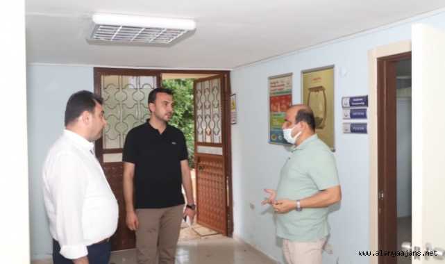 Başkan Toklu 8’inci 112 istasyonunda incelemelerde bulundu