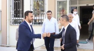 Başkan Toklu’dan İl Müdürü Er’e okul teşekkürü