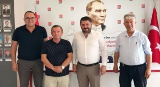 Bilal Gömeç'ten CHP'ye ziyaret