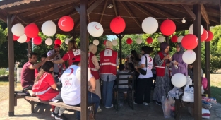 Kızılay Alanya'da çocukları güldürdü