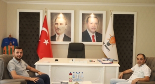 Muhtarlardan Başkan Toklu'ya ziyaret