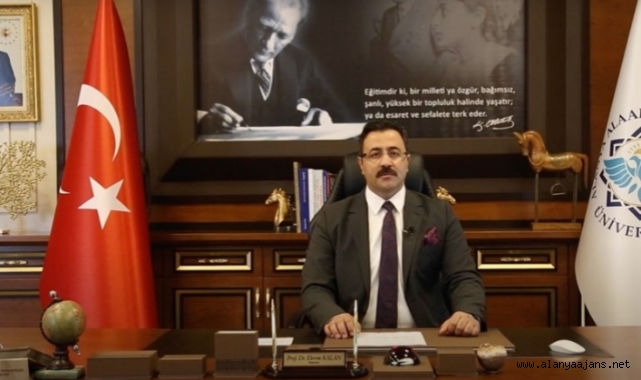 Rektör Kalan’dan ALKÜ’lü öğrencilere davet