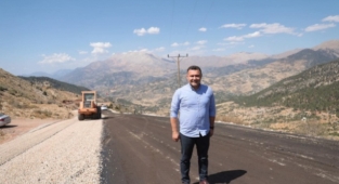 Yücel'den asfalt müjdesi