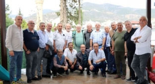 40 yıllık dostlar Alanya'da buluştu