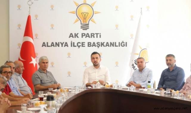 AK Parti Alanya toplandı