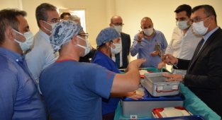 Alanya'da açık kalp ameliyatı için düğmeye basıldı