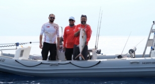 Alanya'da balıkçılar büyük ödül için yarıştı