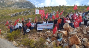 Alanya'da Cumhuriyet ormanı büyüyor